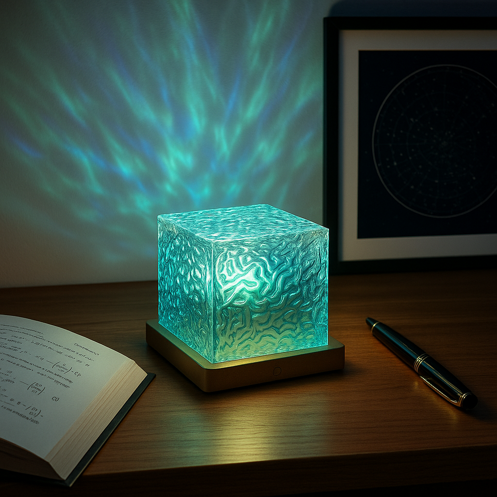 Lámpara_Aurora_Azul