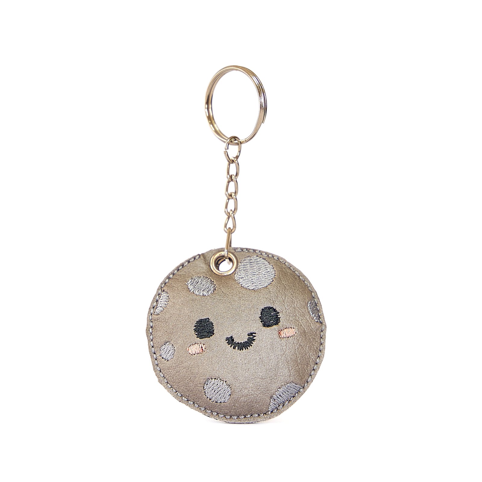 llavero bordado luna 1