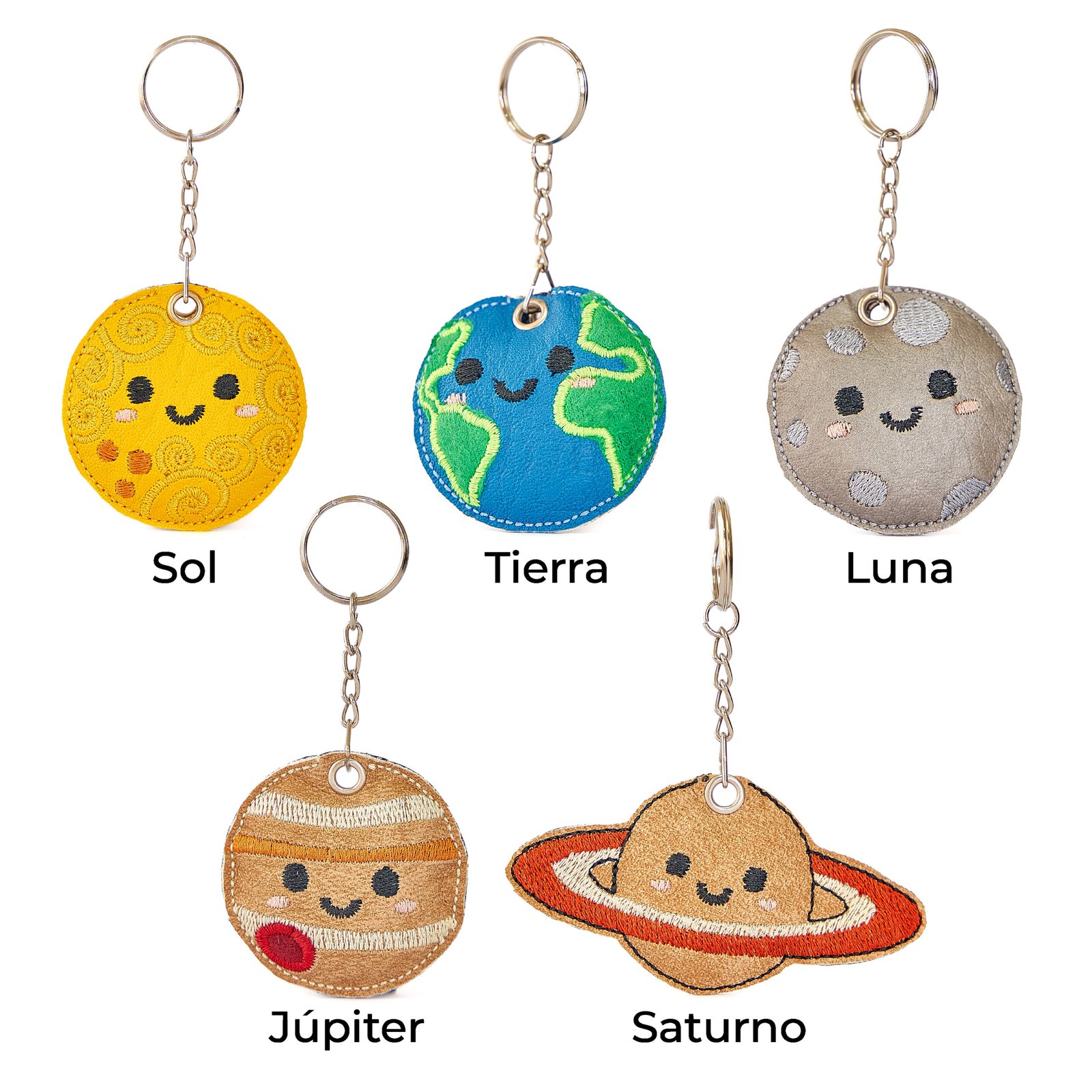 llavero bordado todos