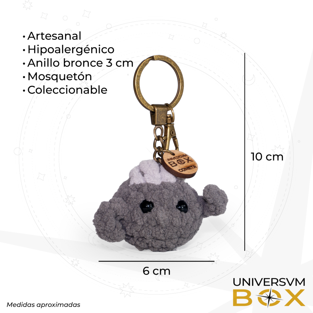 llavero cometa caracteristicas