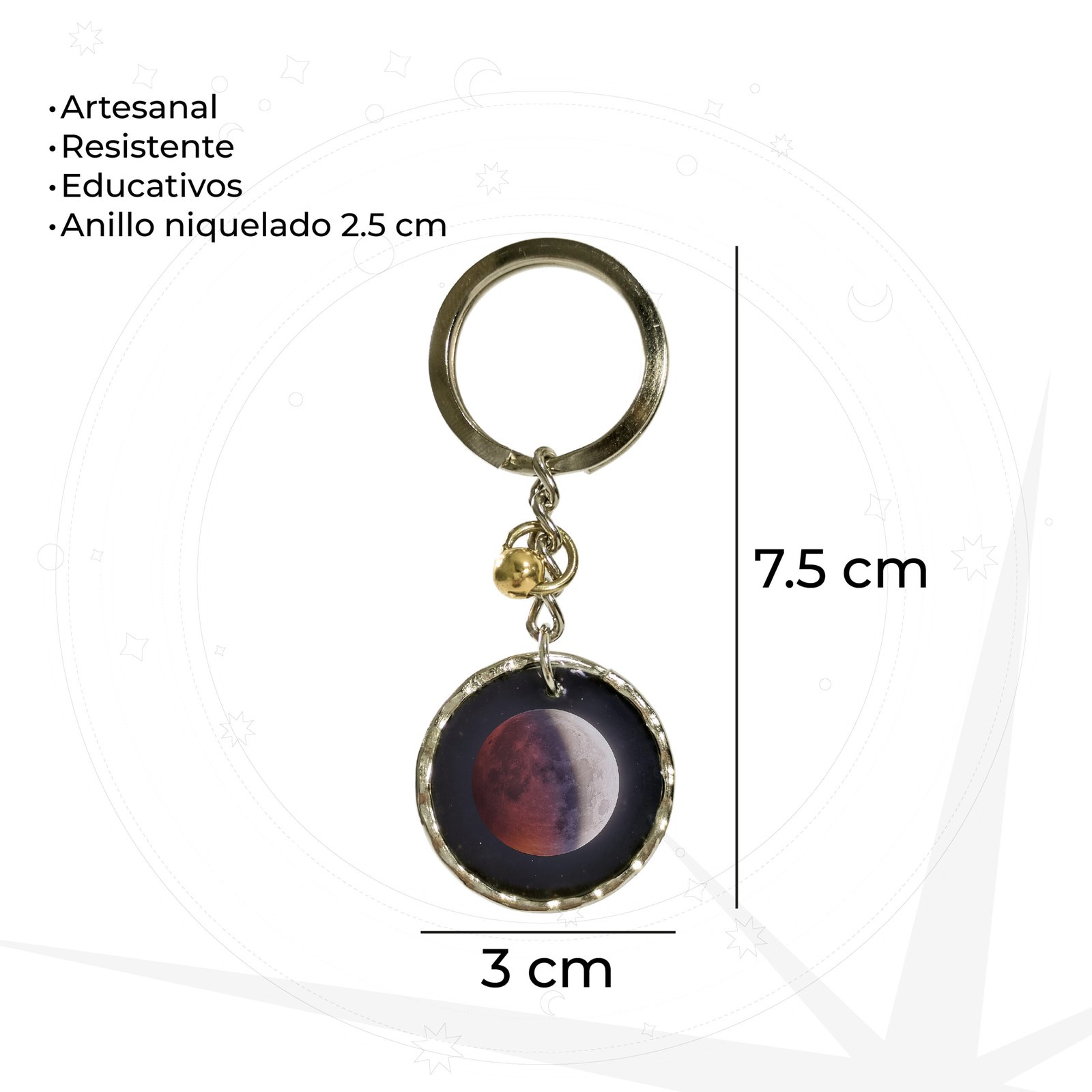 llavero resina eclipse 2