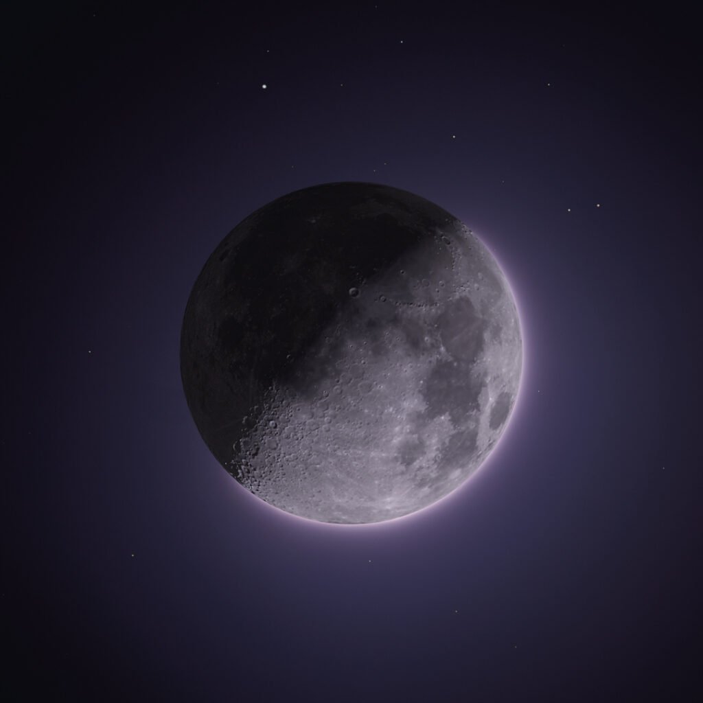 Universo en Miniatura luna cuadrado