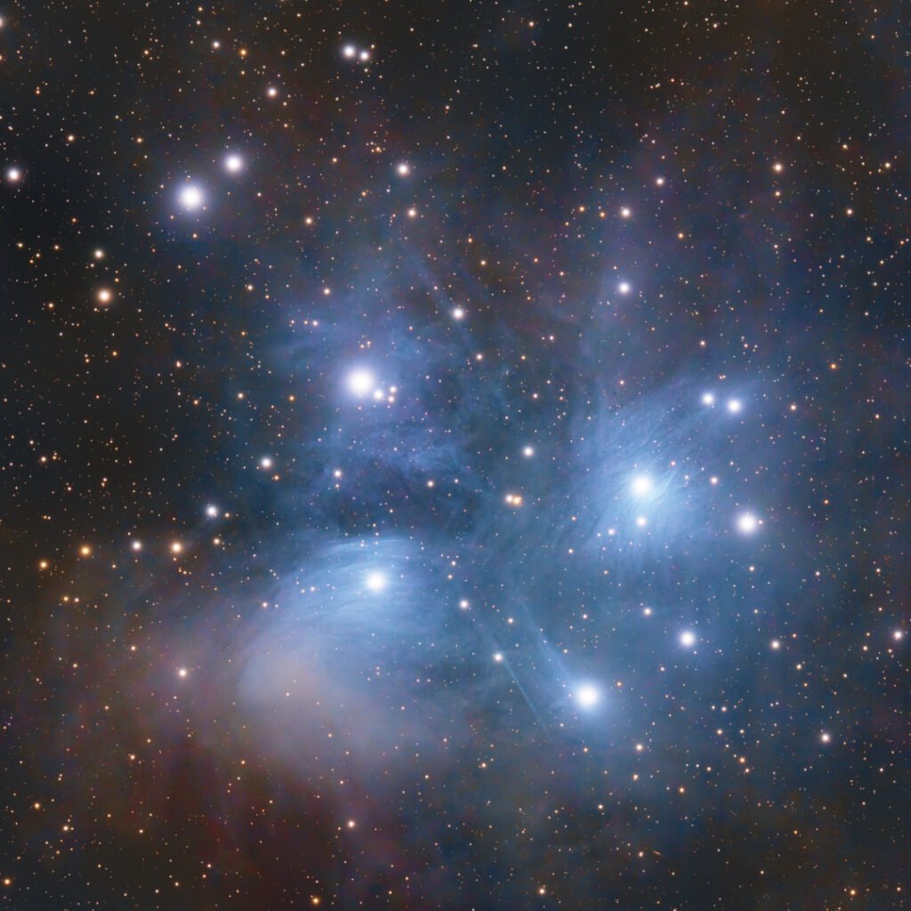 Universo en Miniatura pleyades cuadrado